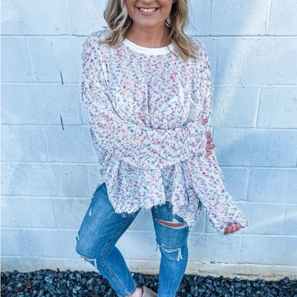 Multicolor Knit Sweater
